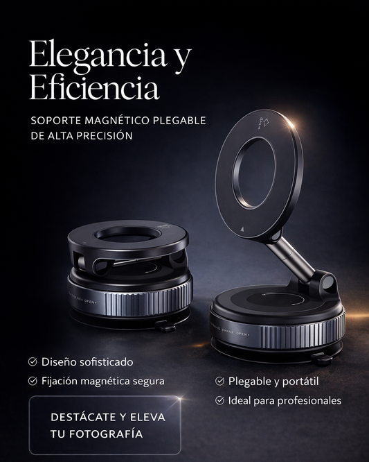 Soporte Magnético Compacto para Celular